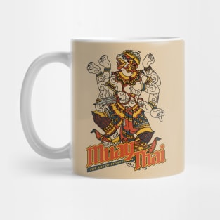 Vintage Muay Thai Hanuman Tattoo Mug